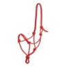 Pool's Cavezza in corda annodata Soft Control - Rosso