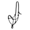 Pool's Cavezza in corda annodata Soft Control - Nero