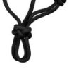Pool's Cavezza in corda annodata Soft Control - Nero