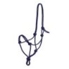 Pool's Cavezza in corda annodata Soft Control - Blu navy