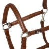 Supreme Cavezza ergonomica in cuoio - Cognac