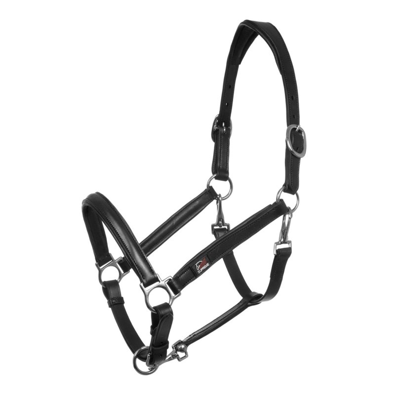 Supreme Cavezza ergonomica in cuoio - Nero