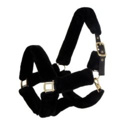 Supreme Cavezza Premium in nylon con lana sintetica Nero