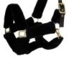 Supreme Cavezza Premium in nylon con lana sintetica Nero