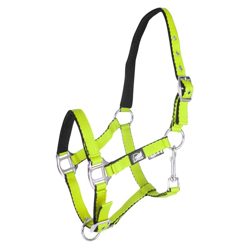 Supreme Cavezza puledro imbottita Soft Touch - Lime