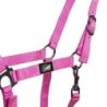 Supreme Cavezza puledro regolabile e moschettone - Rosa