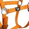 Supreme Cavezza puledro regolabile e moschettone - Arancione
