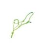 Umbria Equitazione Cavezza annodata in doppia corda - Lime