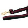 Umbria Equitazione Longia imbottita 8 m - Verde scuro/Bordeaux