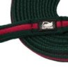 Umbria Equitazione Longia imbottita 8 m - Verde scuro/Bordeaux