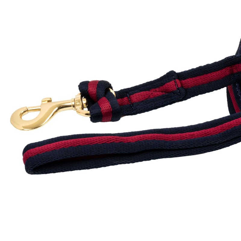 Umbria Equitazione Longia imbottita 8 m - Blu navy/Bordeaux