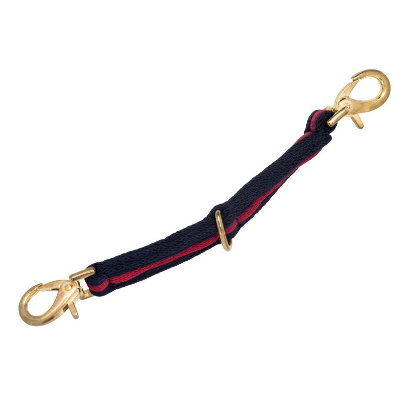 Umbria Equitazione Longia imbottita 8 m - Blu navy/Bordeaux