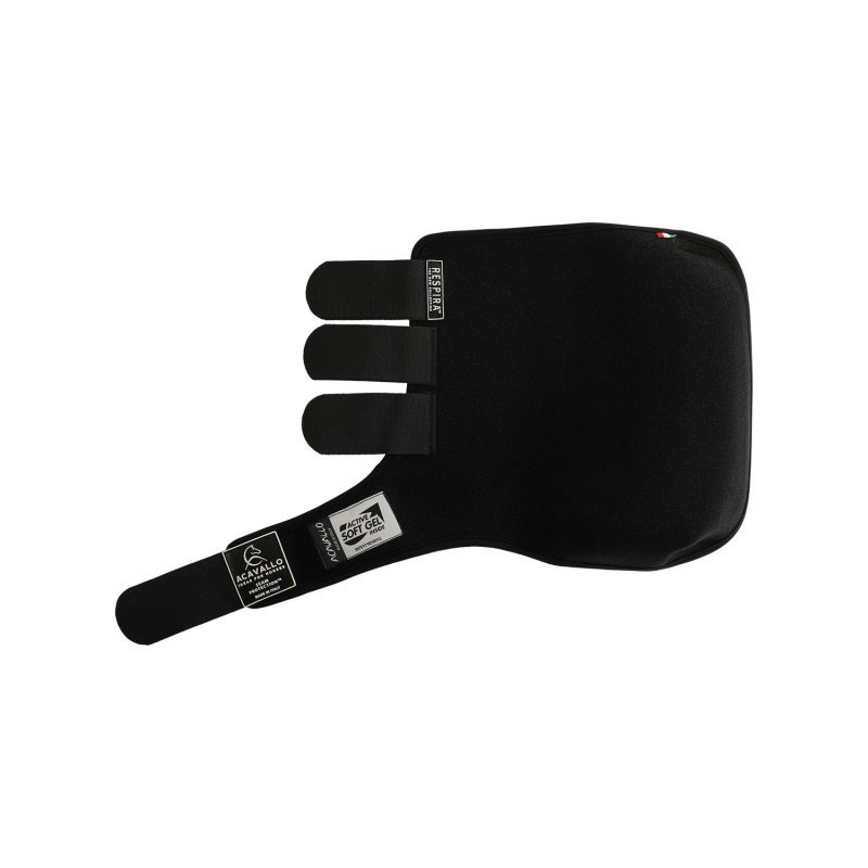 Acavallo Stinchiere posteriori in neoprene e Gel Nero