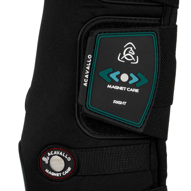Acavallo Stinchiere Magnet Care anteriori - Nero/Rosso