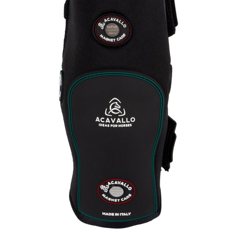 Acavallo Stinchiere Magnet Care anteriori - Nero/Rosso