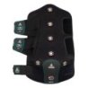 Acavallo Stinchiere Magnet Care posteriori - Nero/Rosso