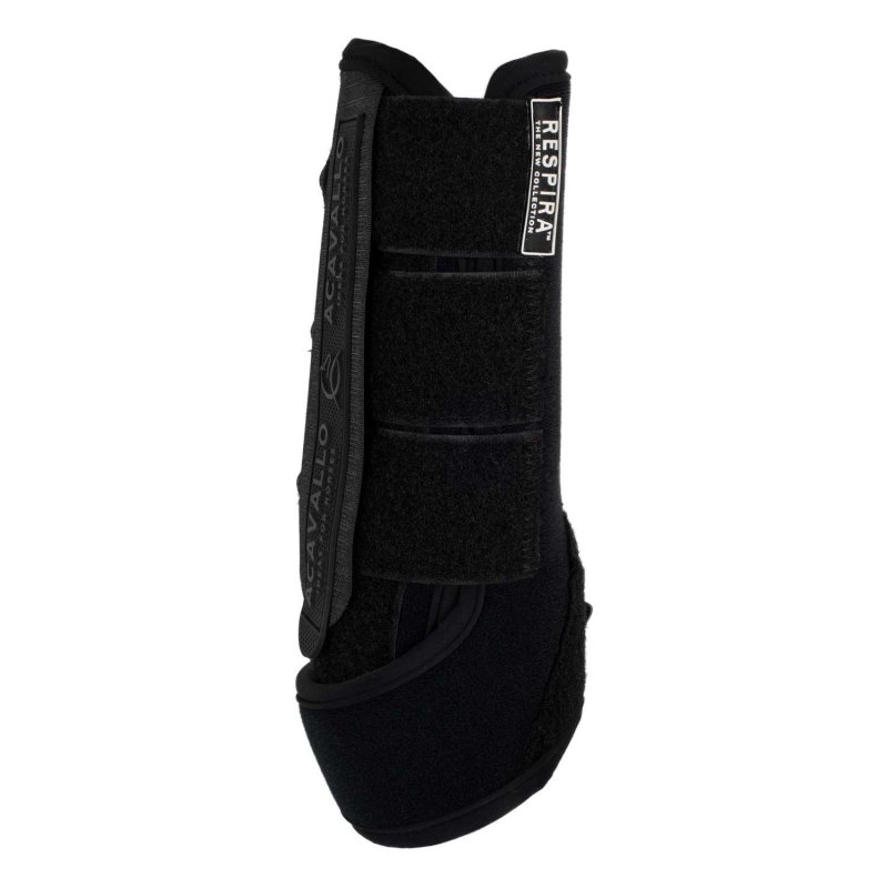 Acavallo Stinchiere Respira anteriori neoprene - Nero