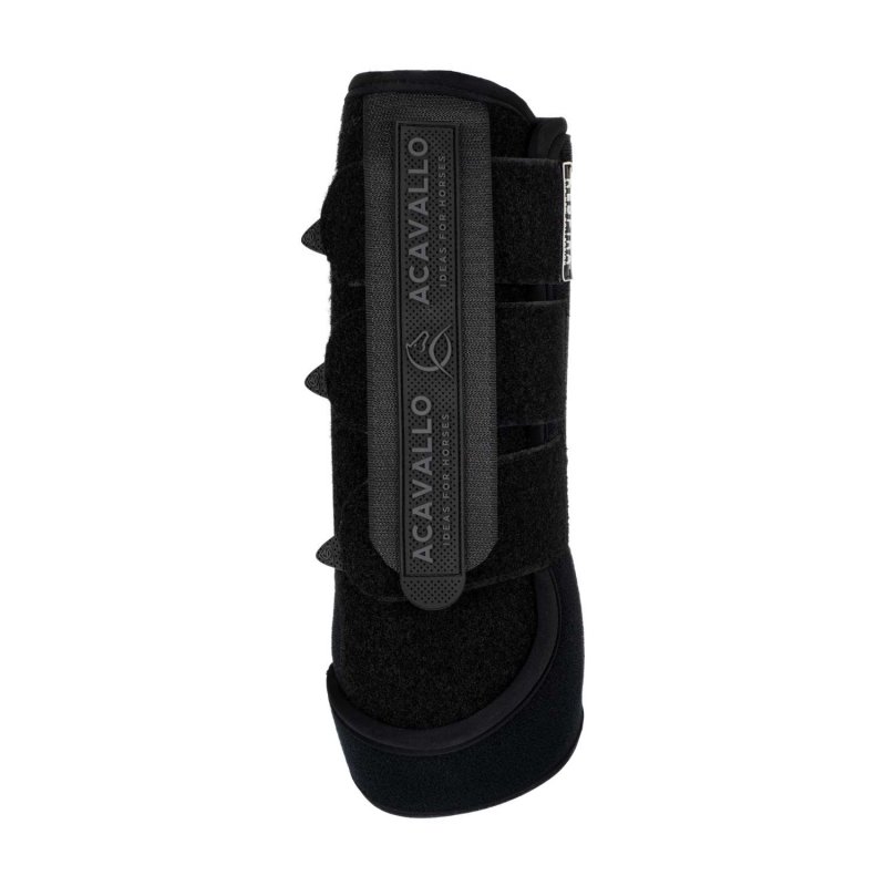 Acavallo Stinchiere Respira posteriori neoprene Gel Classic - Nero
