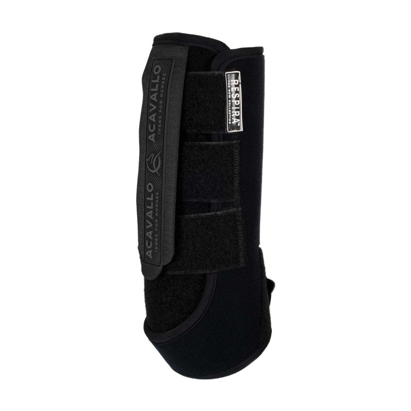 Acavallo Stinchiere Respira posteriori neoprene Gel Classic - Nero