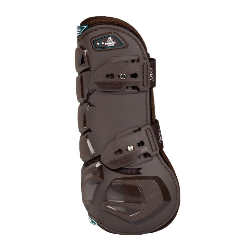 Acavallo Stinchiere Skeleton Dynamic Zone chiusura elastica - Testa di moro