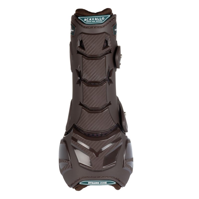 Acavallo Stinchiere Skeleton Dynamic Zone chiusura elastica - Testa di moro