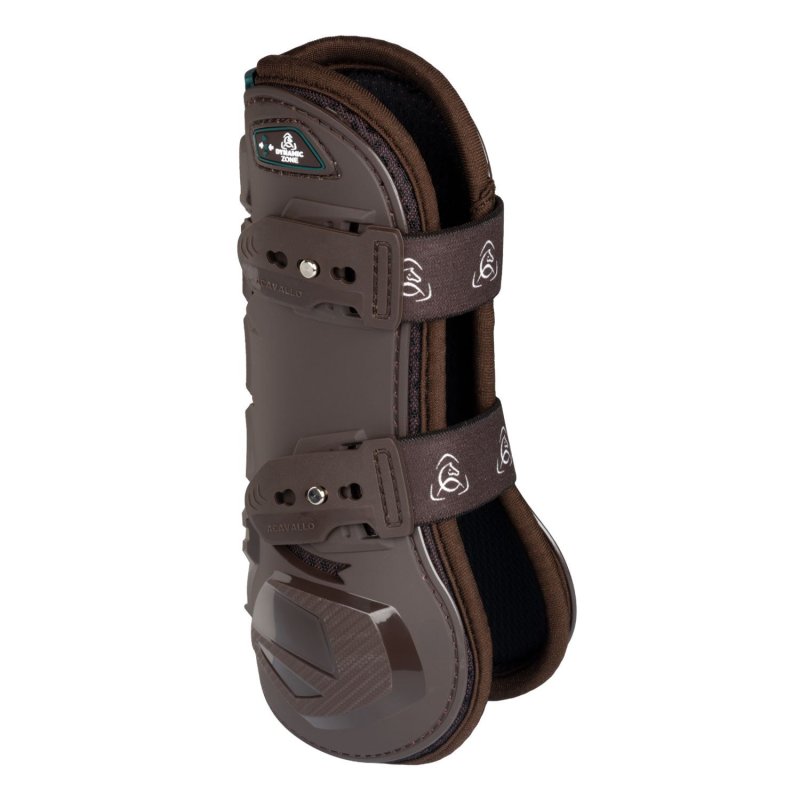 Acavallo Stinchiere Skeleton Dynamic Zone chiusura elastica - Testa di moro