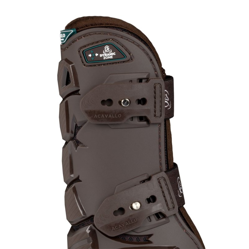Acavallo Stinchiere Skeleton Dynamic Zone chiusura elastica - Testa di moro