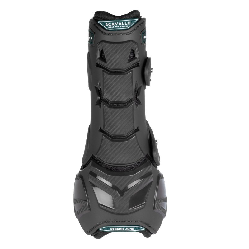 Acavallo Stinchiere Skeleton Dynamic Zone chiusura elastica - Nero