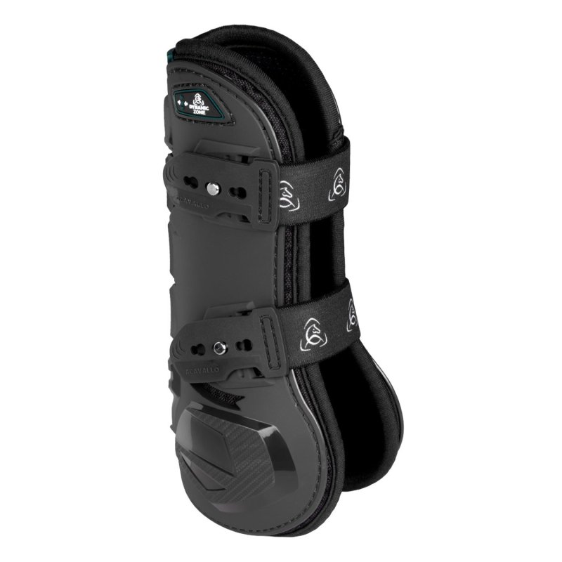 Acavallo Stinchiere Skeleton Dynamic Zone chiusura elastica - Nero