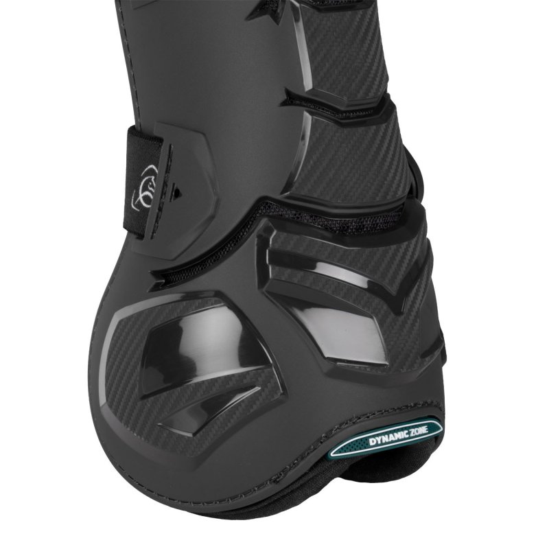 Acavallo Stinchiere Skeleton Dynamic Zone chiusura elastica - Nero