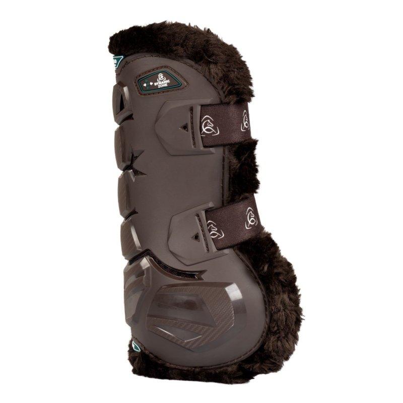 Acavallo Stinchiere Skeleton Dynamic Zone con montone sintetico - Testa di moro