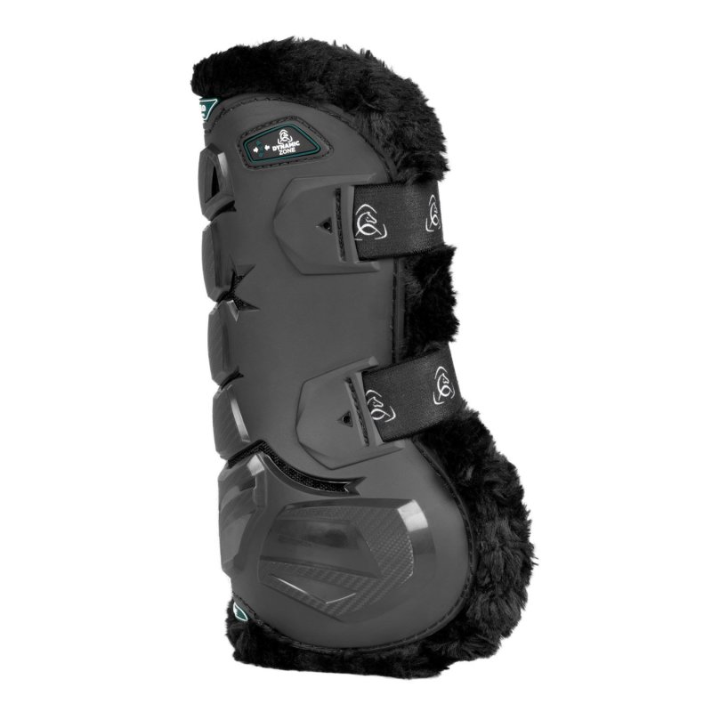 Acavallo Stinchiere Skeleton Dynamic Zone con montone sintetico - Nero