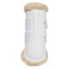 Acavallo Stinchiere anteriori ecopelle montone sintetico - Bianco