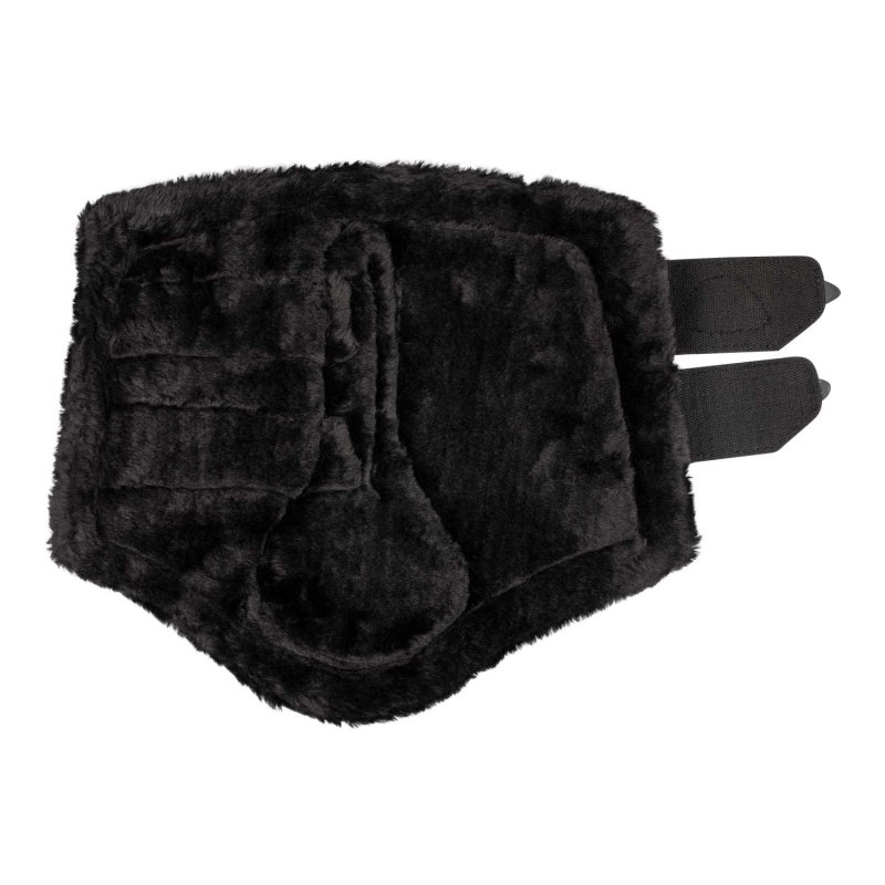 Acavallo Stinchiere anteriori ecopelle montone sintetico - Nero