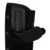 Acavallo Stinchiere anteriori neoprene inserti Gel - Nero