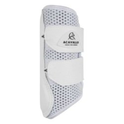 Acavallo Stinchiere anteriori neoprene traforato - Bianco