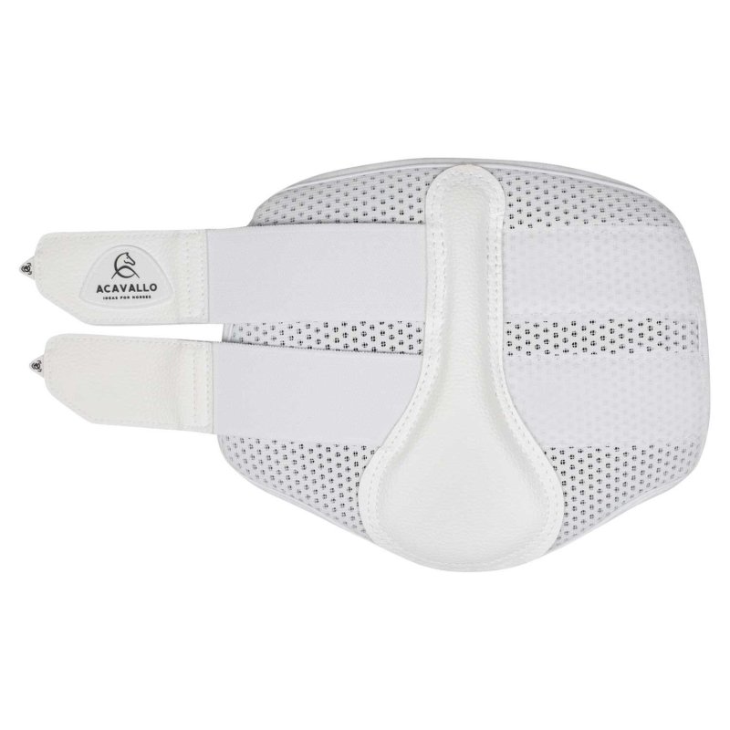Acavallo Stinchiere anteriori neoprene traforato - Bianco