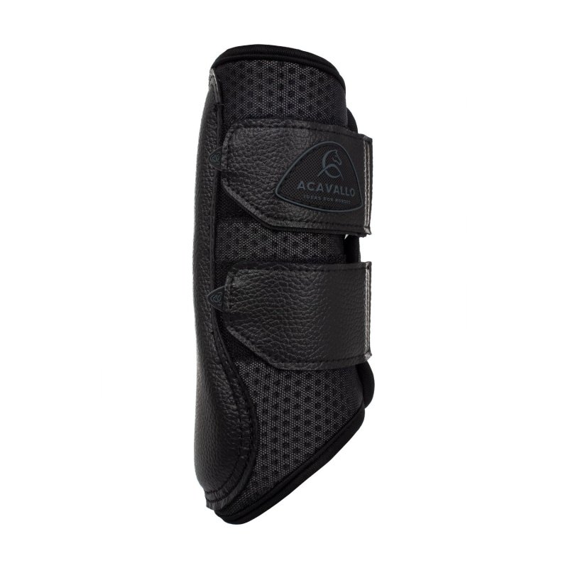Acavallo Stinchiere anteriori neoprene traforato - Nero