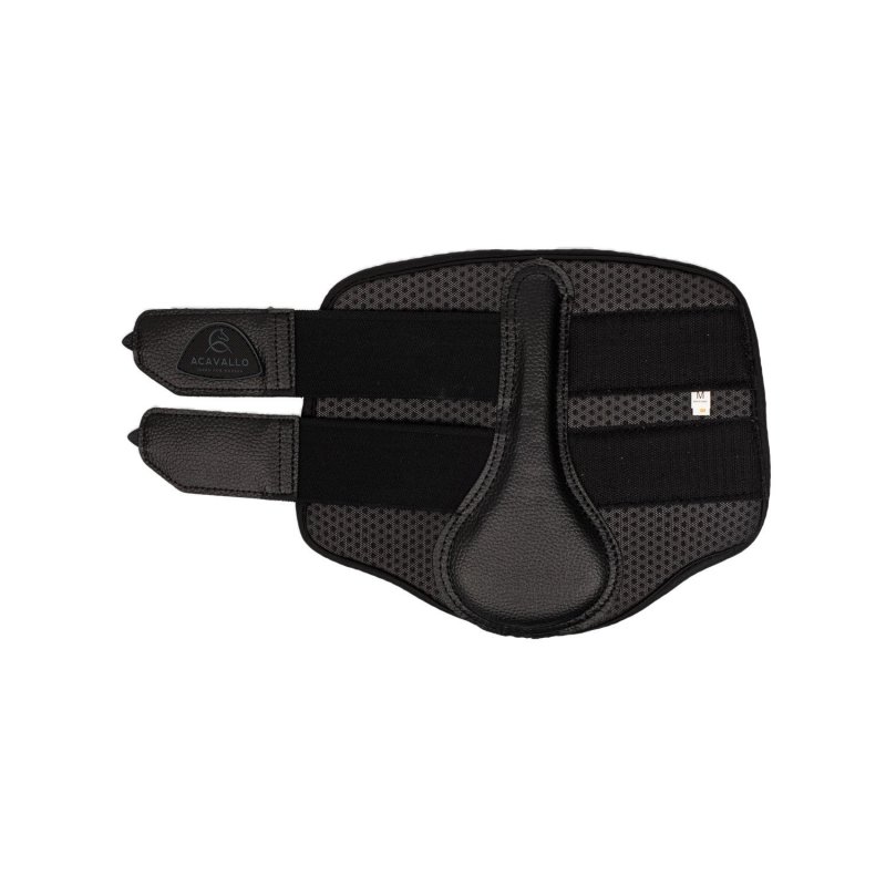 Acavallo Stinchiere anteriori neoprene traforato - Nero