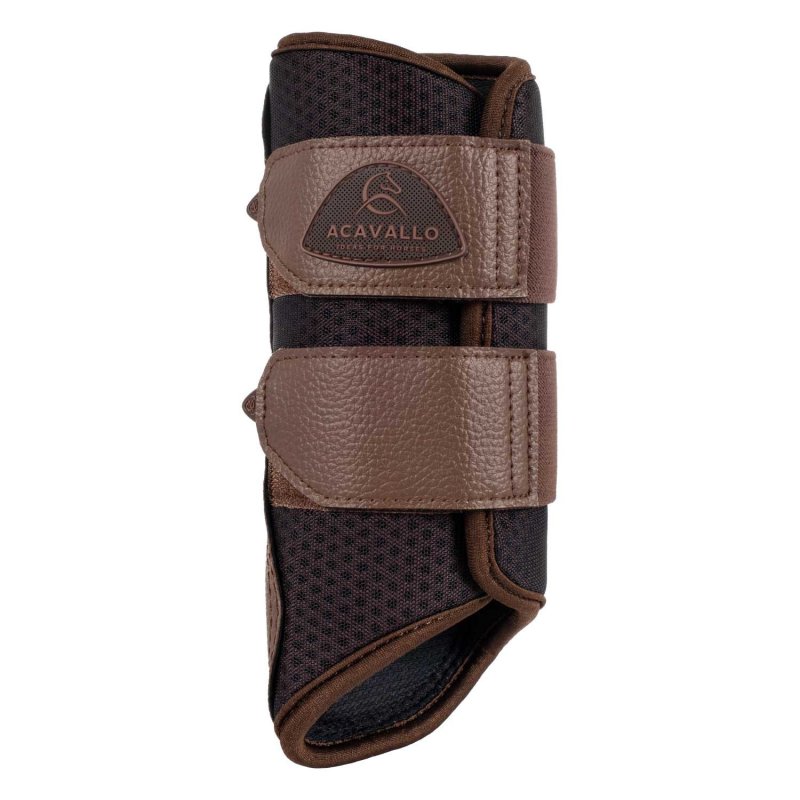 Acavallo Stinchiere anteriori neoprene traforato - Testa di moro
