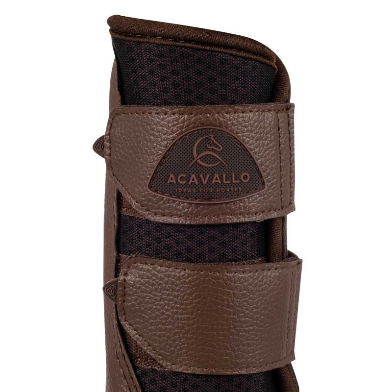 Acavallo Stinchiere anteriori neoprene traforato - Testa di moro