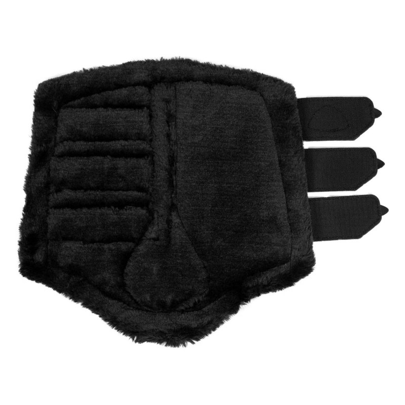 Acavallo Stinchiere posteriori ecopelle montone sintetico - Nero