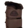 Acavallo Stinchiere posteriori ecopelle montone sintetico - Testa di moro