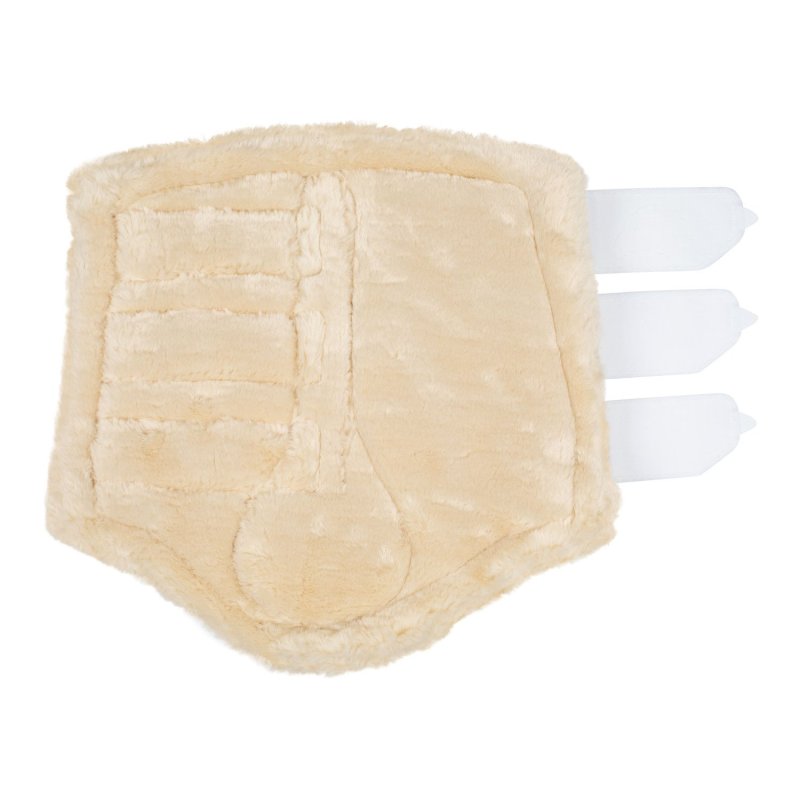 Acavallo Stinchiere posteriori ecopelle montone sintetico - Bianco