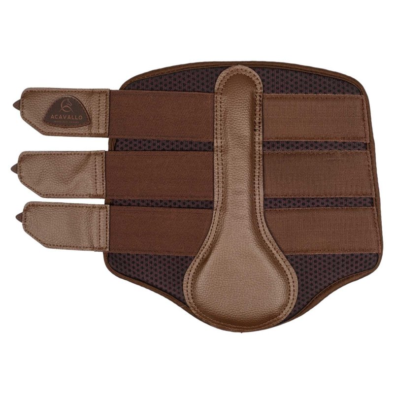 Acavallo Stinchiere posteriori neoprene traforato - Testa di moro
