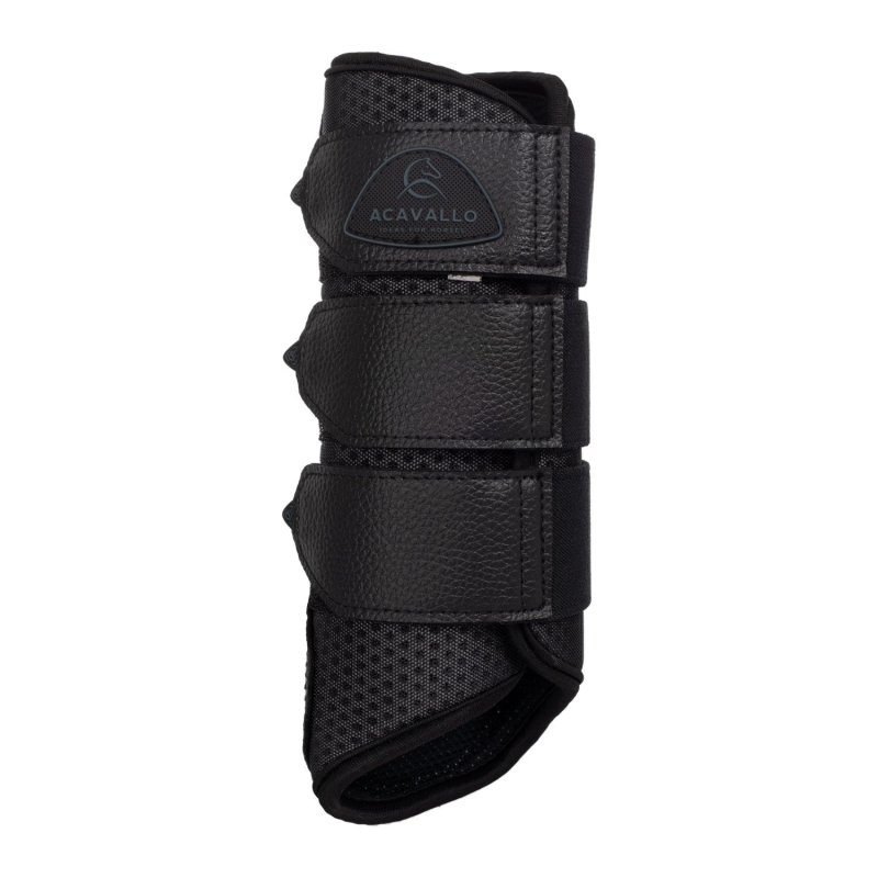 Acavallo Stinchiere posteriori neoprene traforato - Nero
