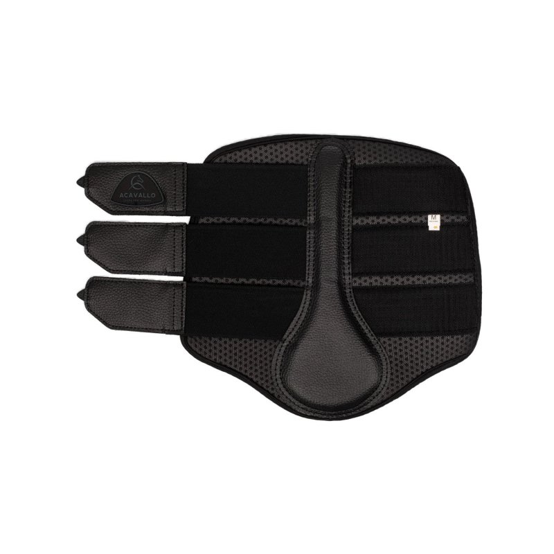 Acavallo Stinchiere posteriori neoprene traforato - Nero