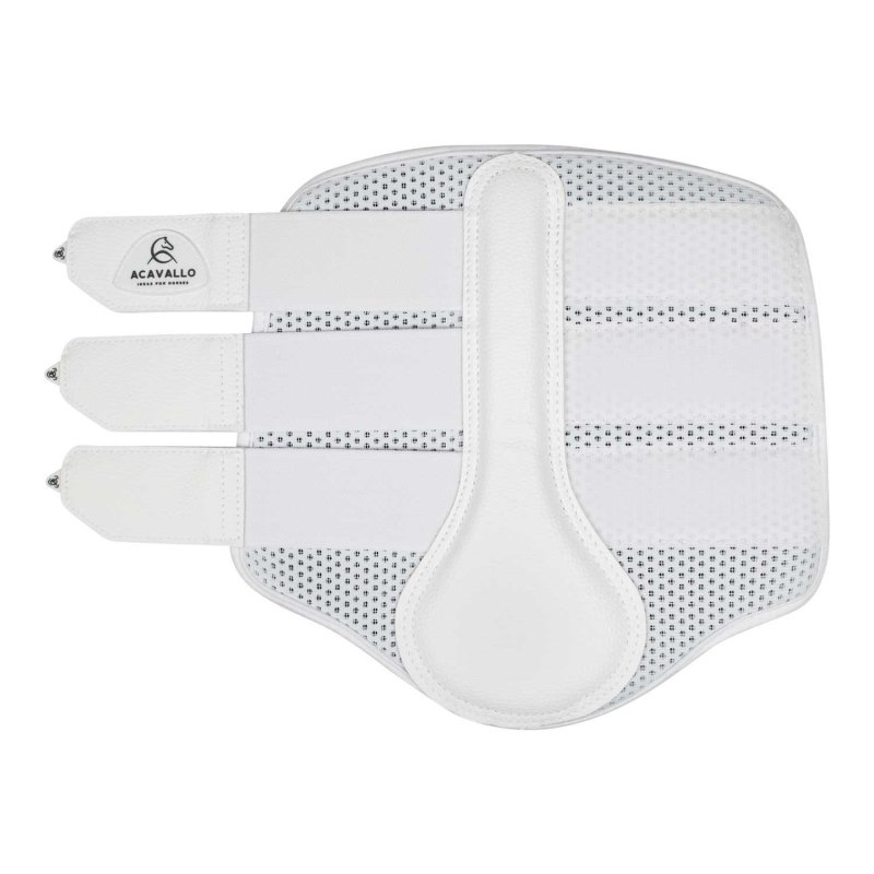 Acavallo Stinchiere posteriori neoprene traforato - Bianco