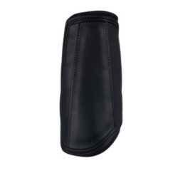 Equestro Stinchiere completo in neoprene e pelle traforata Nero