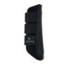 Equestro Stinchiere completo in neoprene e pelle traforata Nero